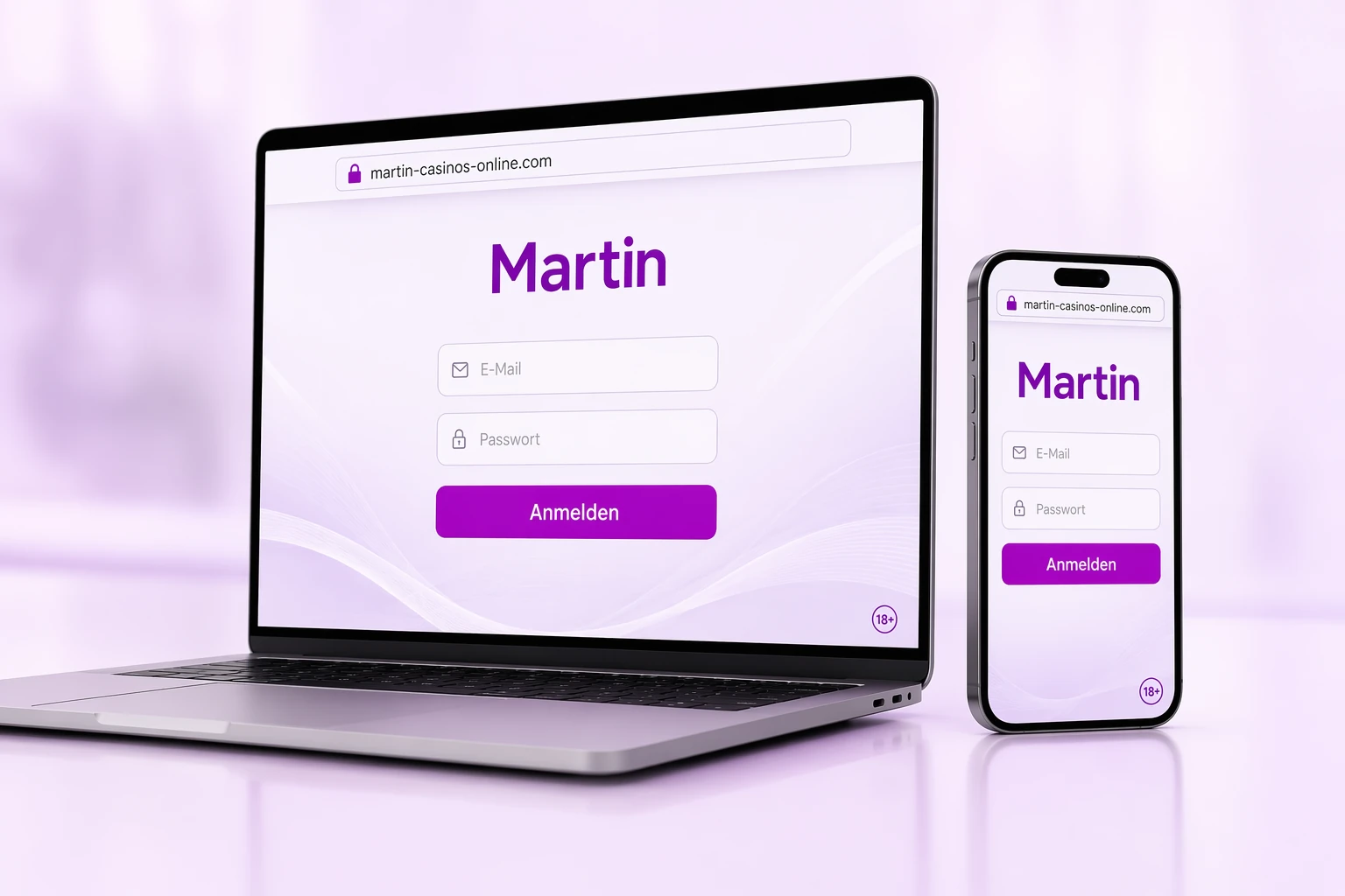 Anmeldung beim Martin Casino